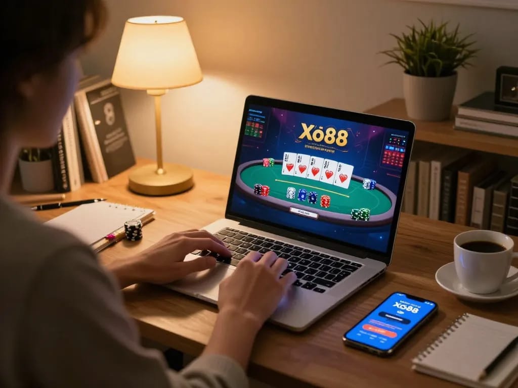 Experience high stakes as you Đăng ký Xo88 for premium online poker gameplay