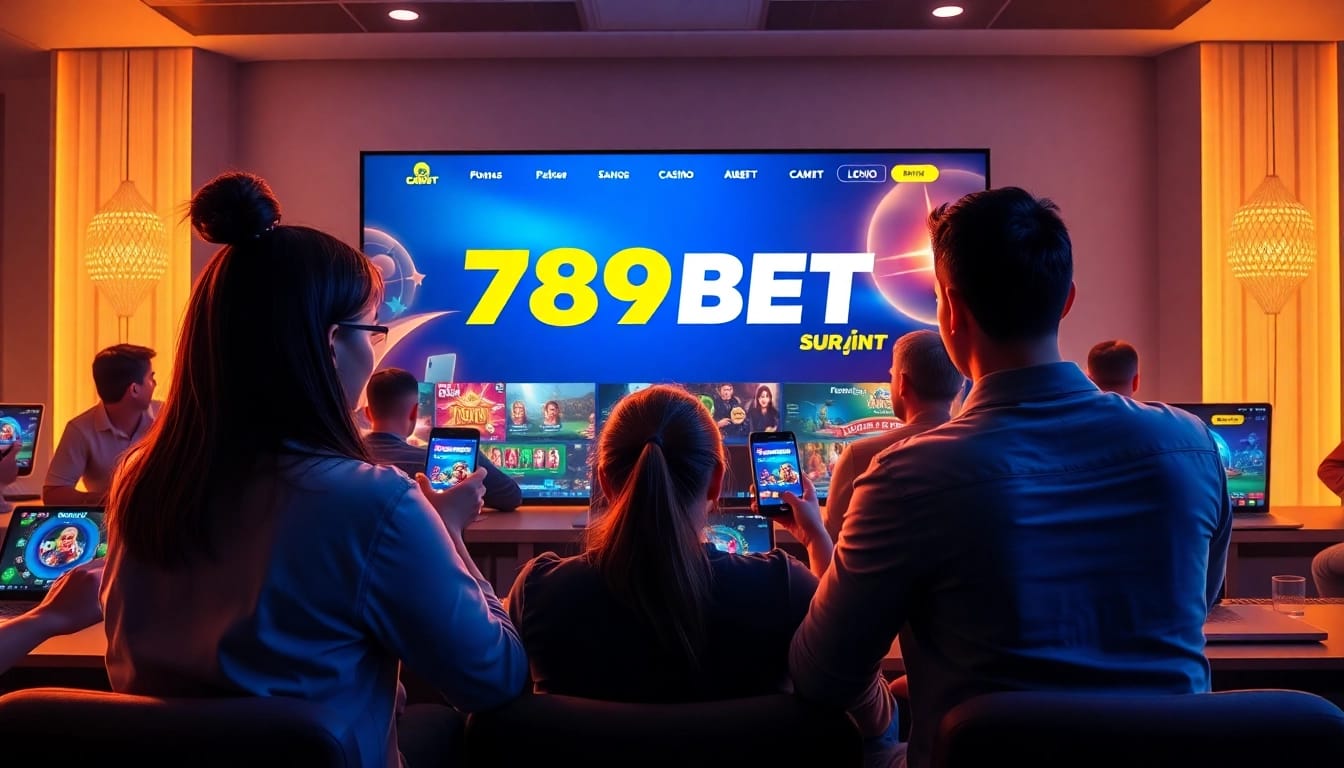 Engaging online gaming experience at https://789beta2.com/ with diverse users enjoying various casino games.