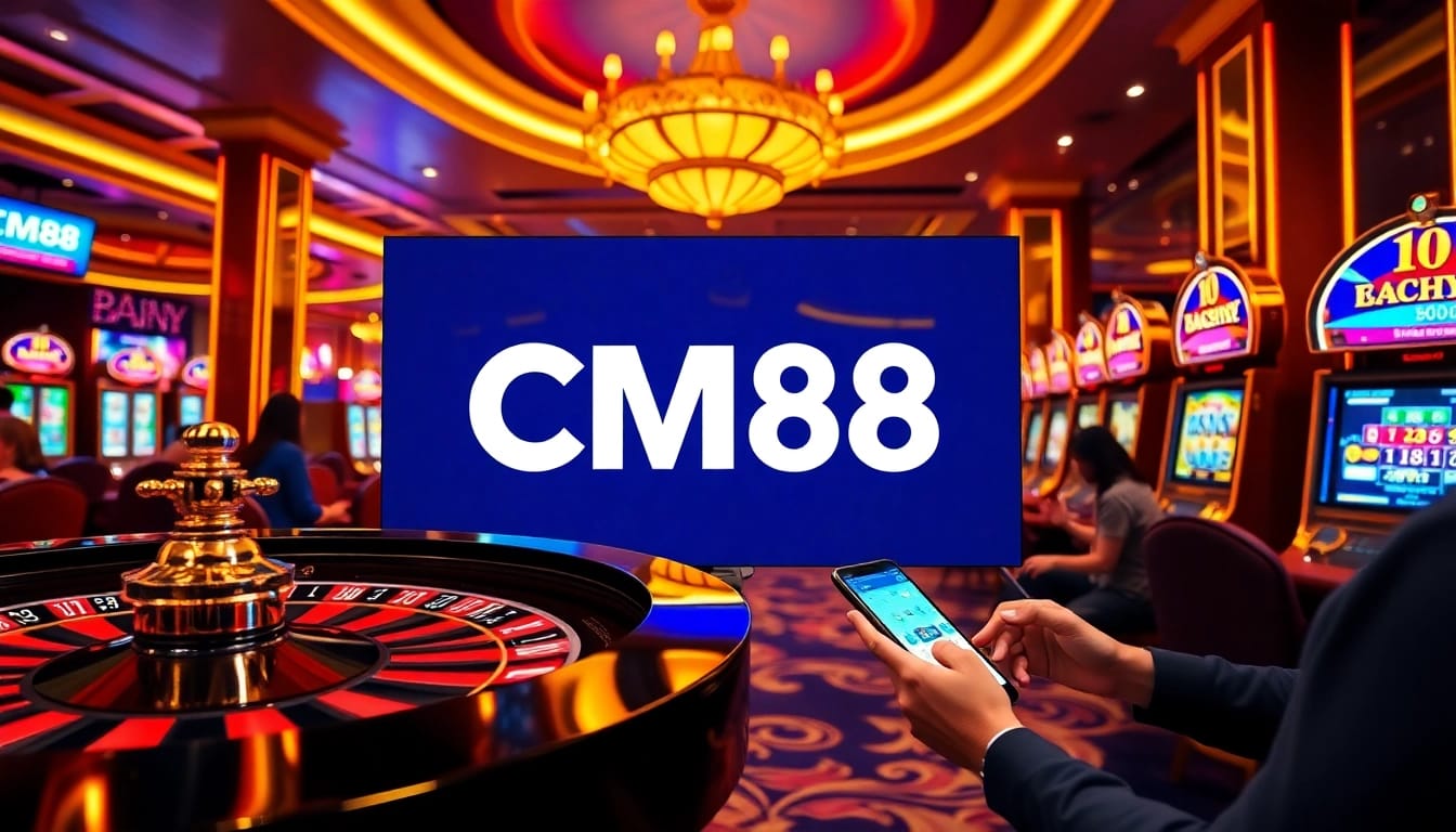 Experience thrilling gameplay with link cm88 at a vibrant online casino atmosphere.