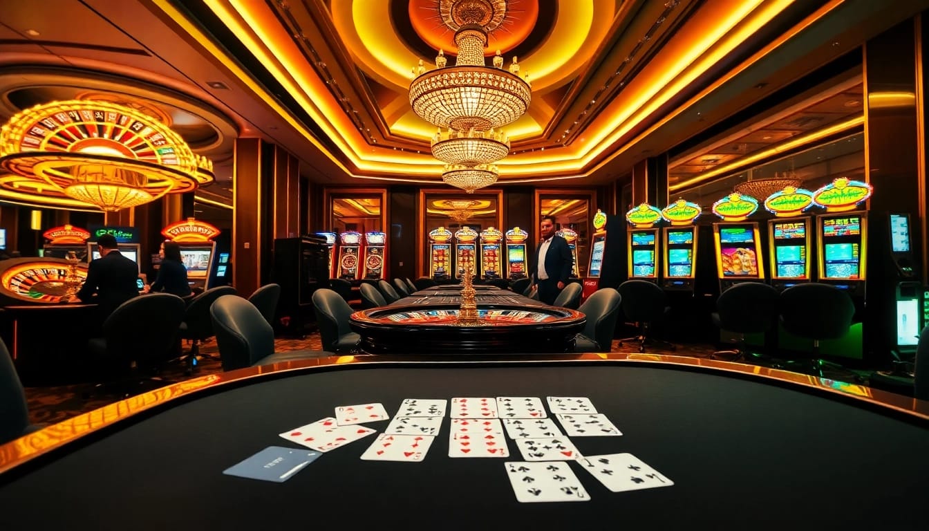 Experience thrilling gameplay at TX88 with elegant roulette wheels and vibrant gaming tables.