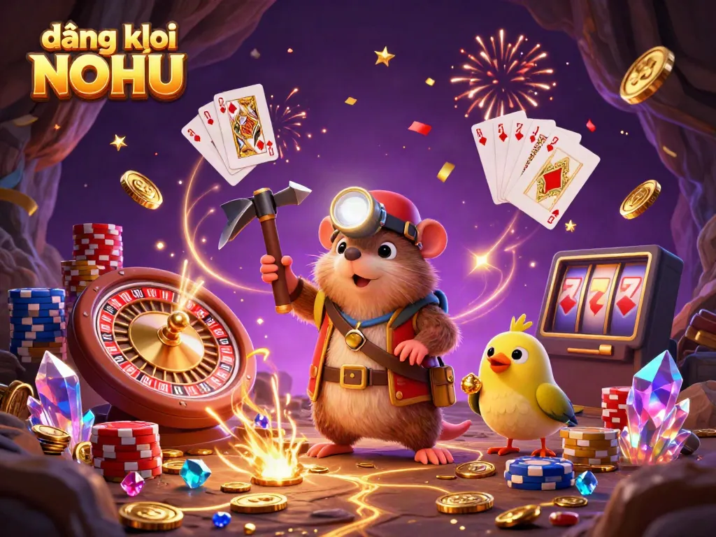 Experience the adventure of đăng ký NOHU while mining for jackpots in an enchanting gaming cave.