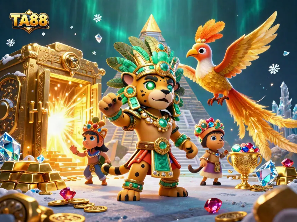 Experience the thrilling TA88 casino adventure with vibrant jewels and dynamic game elements.