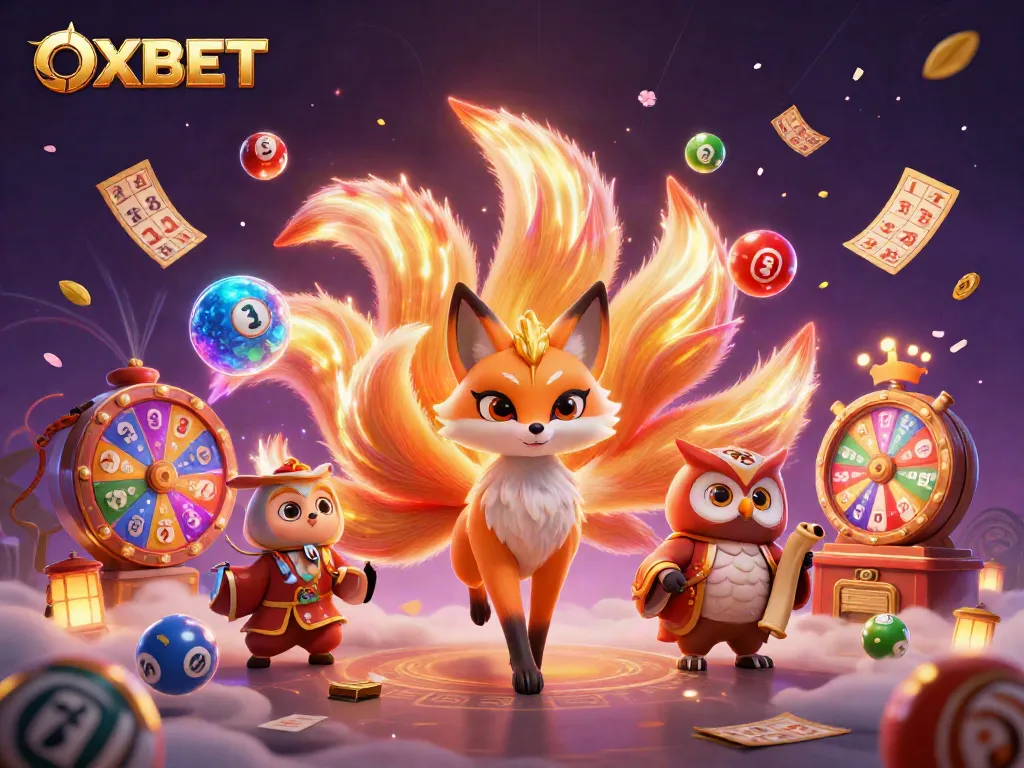 Join the vibrant energy of OXBET with this colorful online casino scene full of winning vibes.