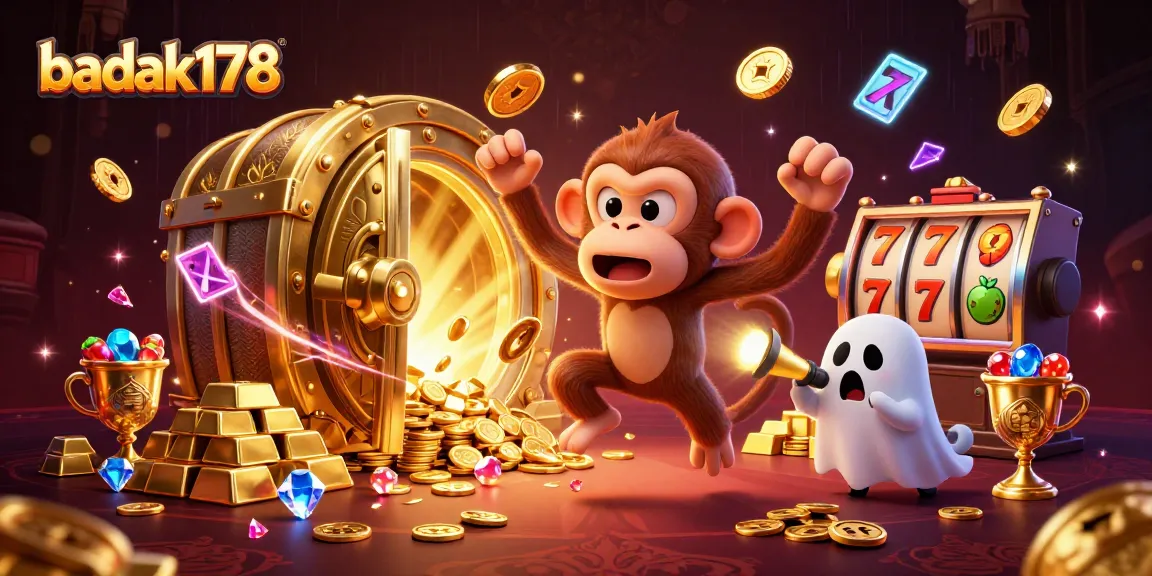 Experience the magic of badak178 while winning with golden treasures in a lively haunted casino.