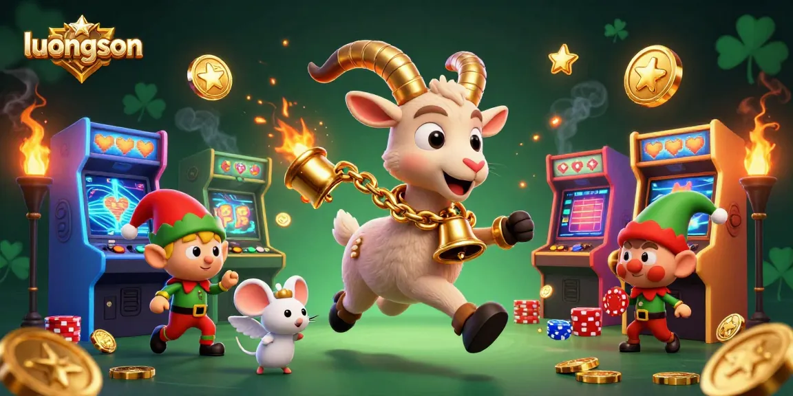 Experience thrilling gaming action at luongson casino with vibrant characters and engaging elements.